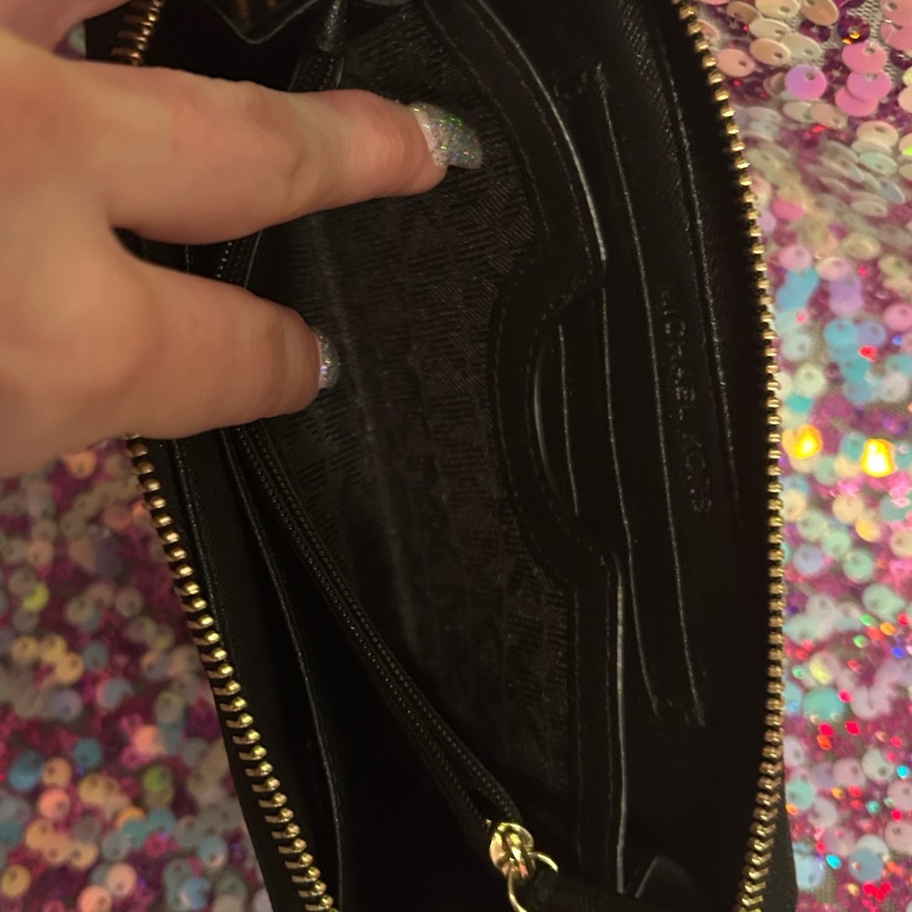 Michael Kors Black Wristlet Wallet - Picture 6 of 10